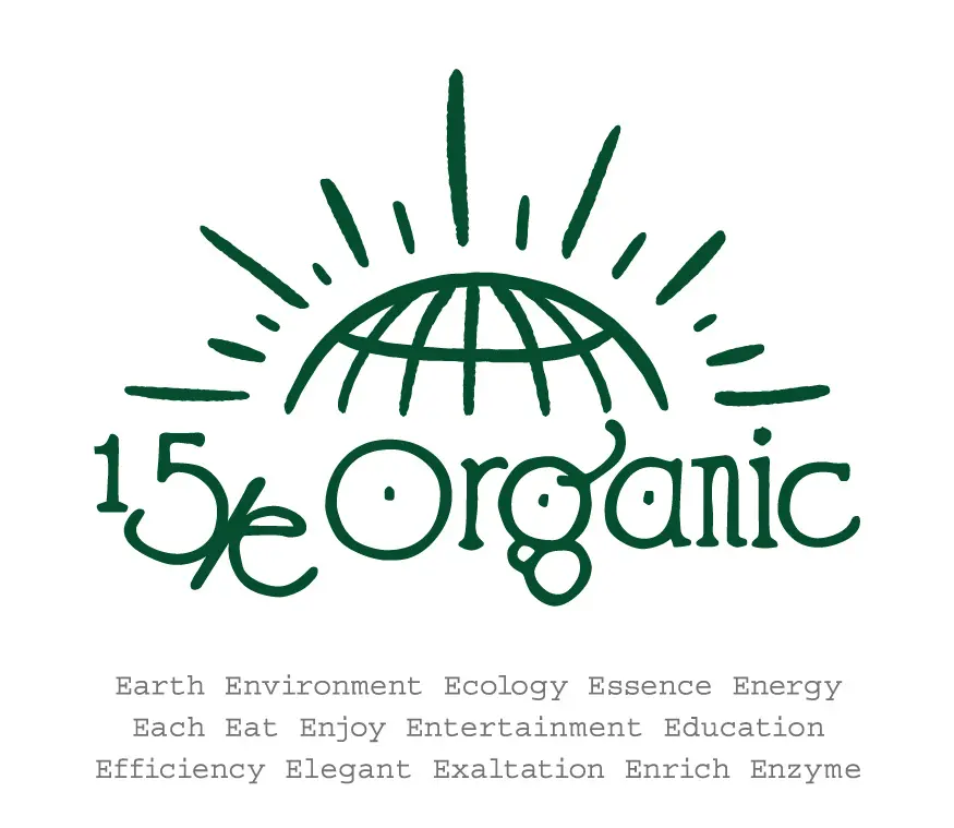 15/e organicロゴマーク